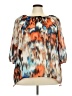 New Directions Orange 3/4 Sleeve Blouse Size 3X (estimated) - photo 1