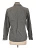Foxcroft 100% Cotton Checkered-gingham Multi Color Gray Long Sleeve Button-Down Shirt Size L - photo 2