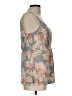 Tommy Bahama Gray Sleeveless Top Size L - photo 4