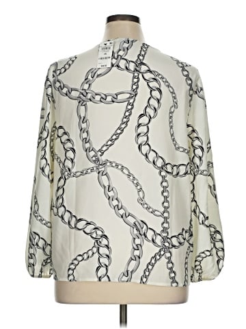 INC International Concepts 3/4 Sleeve Blouse (view 2)