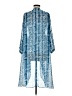 Wendy Williams 100% Polyester Blue Kimono Size Med - Lg - photo 2