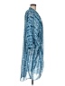 Wendy Williams 100% Polyester Blue Kimono Size Med - Lg - photo 4