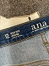 a.n.a. A New Approach Solid Blue Jeans Size 12 - photo 7