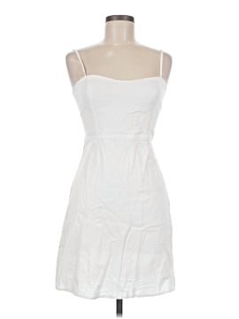 white mini flare dress Simply Yours Mini Dress