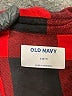 Old Navy 100% Cotton Plaid Red Long Sleeve Button-Down Shirt Size 6 - 7 - photo 3