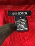 Max Edition Burgundy Pullover Sweater Size S - photo 7