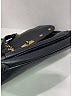 MCM 100% Leather Solid Black Leather Shoulder Bag One size - photo 4