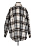Good American Plaid Gray Poncho Size Sm - Med (1) - photo 1