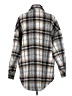 Good American Plaid Gray Poncho Size Sm - Med (1) - photo 2