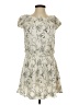 Alice + Olivia Paisley Silver Cocktail Dress Size 4 - photo 1