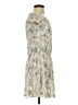 Alice + Olivia Paisley Silver Cocktail Dress Size 4 - photo 4