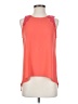 Alya Orange Sleeveless T-Shirt Size S - photo 1
