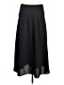 J.Crew 100% Polyester Solid Black Formal Skirt Size S - photo 2