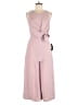 Lulus 100% Polyester Solid Pink Jumpsuit Size M - photo 1