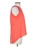 Alya Orange Sleeveless T-Shirt Size S - photo 4