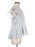Blu Pepper Gray Sleeveless Blouse Size M - photo 4