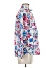 Gap 100% Cotton Floral Blue Long Sleeve Blouse Size M - photo 4