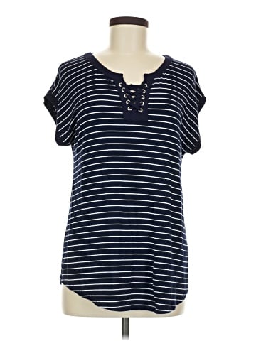 Cable & Gauge Short Sleeve Top (view 1)