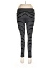 Gap Fit Stripes Black Leggings Size L - photo 2