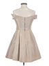 B. Darlin 100% Polyester Metallic Silver Cocktail Dress Size 3 - 4 - photo 2