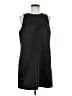 J.Crew Collection 100% Polyester Solid Black Casual Dress Size M - photo 1