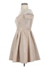 B. Darlin 100% Polyester Metallic Silver Cocktail Dress Size 3 - 4 - photo 5