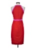 Jay Godfrey Color Block Pink Red Cocktail Dress Size 0 - photo 2