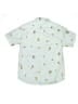 Billabong Print Silver Blue Short Sleeve Button-Down Shirt Size M (youth) - photo 2