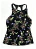 Athleta Floral Black Swimsuit Top Size 36D/DD - photo 1