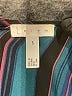 Leith 100% Polyester Stripes Teal Cocktail Dress Size S - photo 4