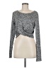 Revival Gray Long Sleeve Top Size M - photo 1