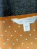 LC Lauren Conrad 100% Polyester Polka Dots Orange Sleeveless Blouse Size XL - photo 7