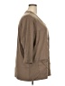Appleseeds Brown 3/4 Sleeve Button-Down Shirt Size 2X - photo 4
