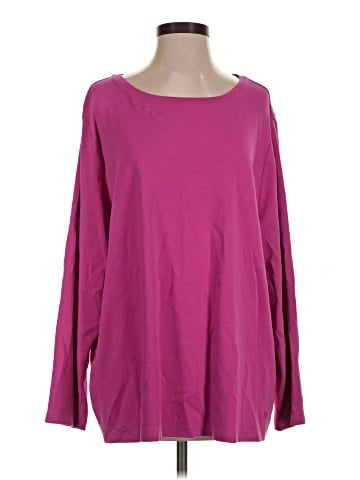 Isaac Mizrahi LIVE! Long Sleeve T-Shirt (view 1)