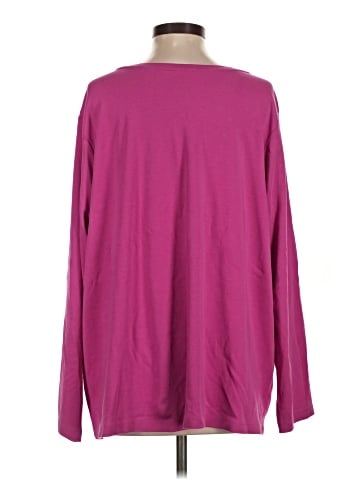 Isaac Mizrahi LIVE! Long Sleeve T-Shirt (view 2)