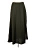 H&M 100% Polyester Solid Green Formal Skirt Size M - photo 1