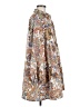 Shein 100% Polyester Paisley Brown Casual Dress Size 6 - photo 4