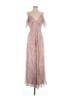 TJD Tan Cocktail Dress Size P (petite) - photo 1