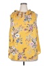 Torrid 100% Polyester Yellow Sleeveless Blouse Size 3X Plus (3) - photo 1