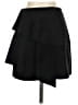 Lush Solid Black Casual Skirt Size S - photo 1