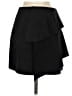 Lush Solid Black Casual Skirt Size S - photo 2