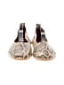 Everlane Animal Print Gold Flats Size 7 1/2 - photo 2