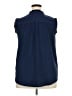 Rain Blue Sleeveless Blouse Size 2X - photo 2