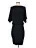 Moda International Solid Black Cocktail Dress Size S - photo 2