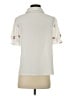 Shein 100% Polyester Floral Ivory Short Sleeve Blouse Size S - photo 2