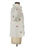 Shein 100% Polyester Floral Ivory Short Sleeve Blouse Size S - photo 4