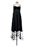 Va Et Vien 100% Polyester Black Cocktail Dress Size 4 - photo 1