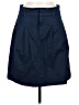 Zara Basic 100% Cotton Solid Blue Casual Skirt Size M - photo 1