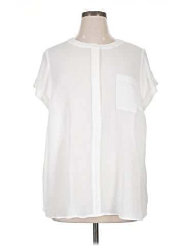 Simply Vera Vera Wang Short Sleeve Blouse (view 1)
