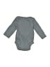 The Children's Place 100% Cotton Gray Blue Shorts Size 3-6 mo - photo 2